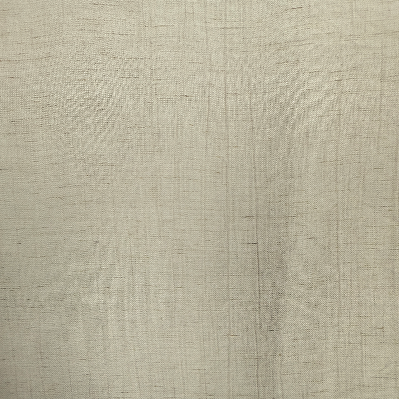 NO 6036 Fabrik Krep Slub Filamen seperti Linen