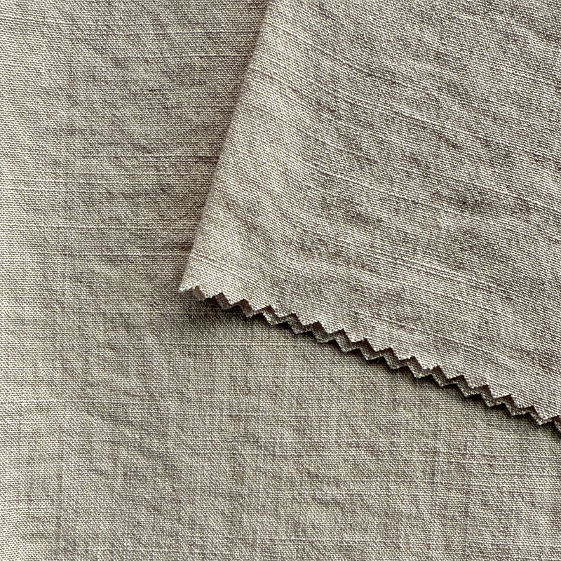 NO 6052 Rayon Nylon Slub Linen Fabrik