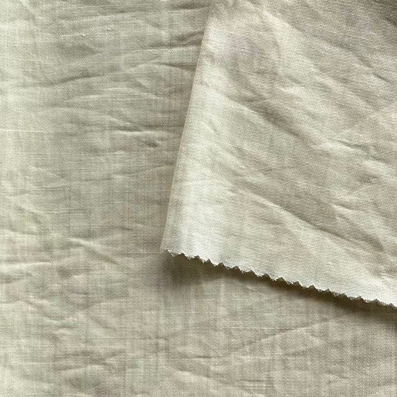 NO 6053 Kain Linen Tencel Berkilat
