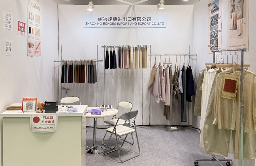 Shaoxing Echoes Textile Co., Ltd Mempamerkan di FaW TOKYO 2026 dengan Kesimpulan yang Berjaya
