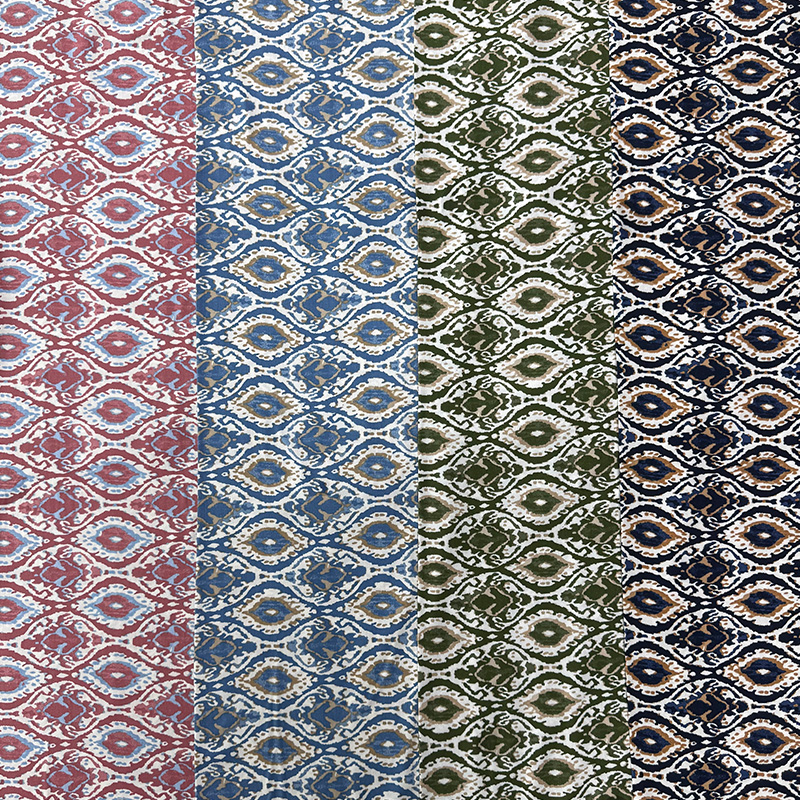 Kain Rayon Bercetak 45S – Gaya Ikat